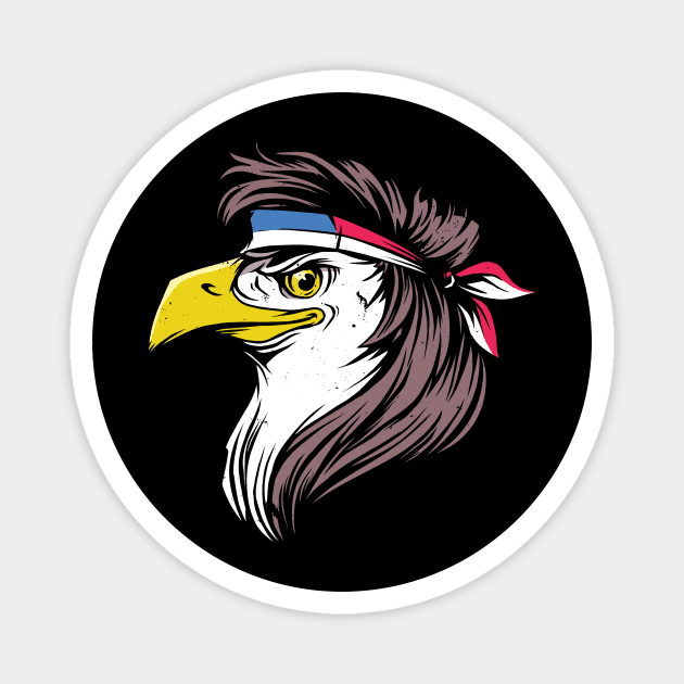 American Mullet Magnet by Cosmo Gazoo